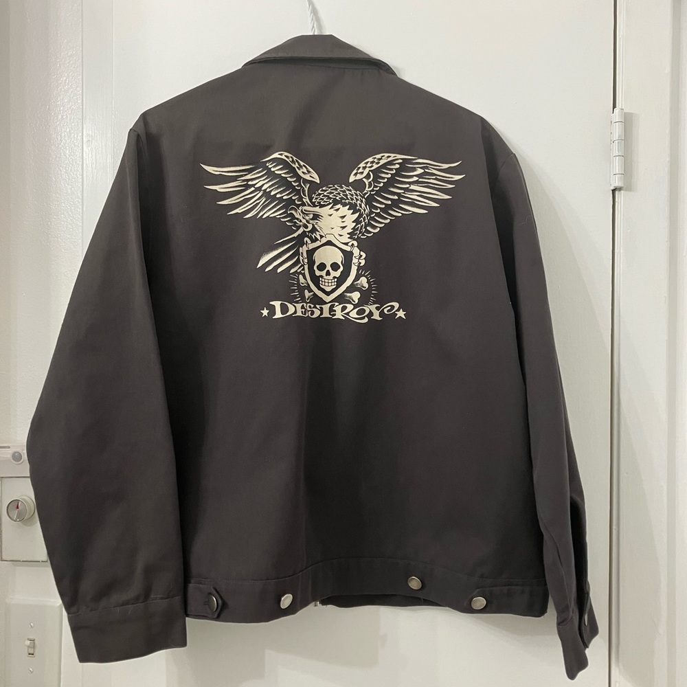 Felon Lucky 13 Jacket. Grey. Size Medium.
